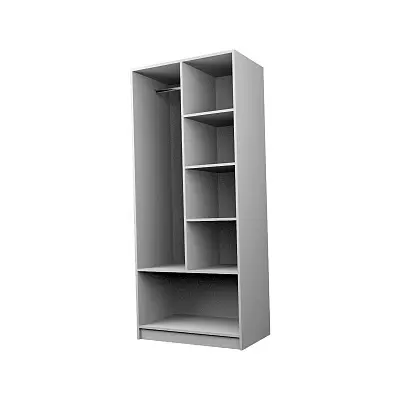 картинка Шкаф ЭКОН распашной 2-х дверный с полками и штангой от магазина КУПИ КУПЕ